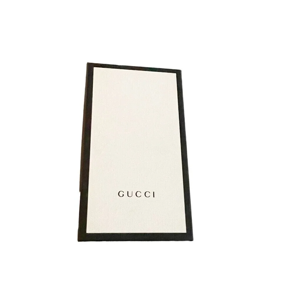 GUCCI Ophidia iPhone 8 Plus Case Beige GG Supreme Canvas Gold-Tone Hardware NWT